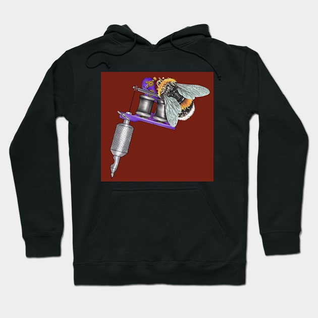 Hear the Buzz Hoodie by Miss Bee’s eclectic art